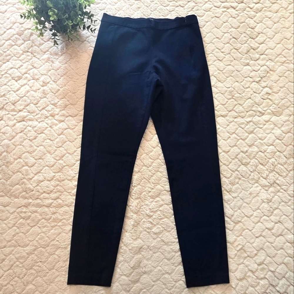 Banana Republic Navy Blue Legging Straight Dress Pants, Size 0